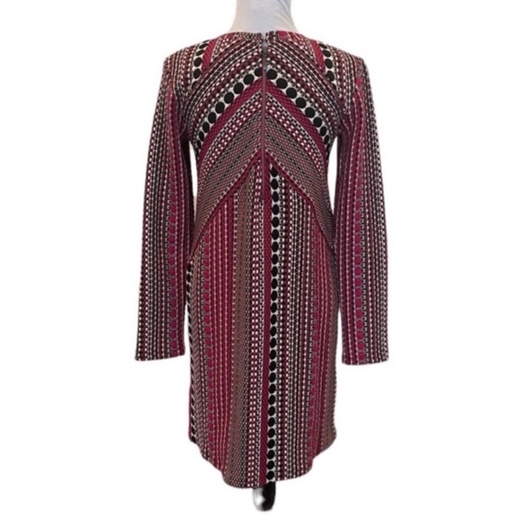 Maeve Anthropologie NWT Kierra jacquard ponte-knit stretch mini dress size small - Picture 14 of 16
